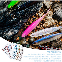 10 Sheets Resin Picture Stickers&nbsp;STIC-SP0001-14