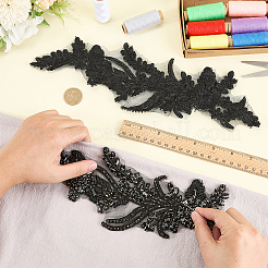Glass Rhinestone Flower Appliques&nbsp;DIY-WH0579-67B