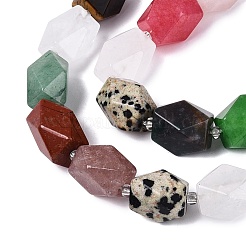 Natural & Synthetic Gemstone Beads Strands&nbsp;G-Q608-11