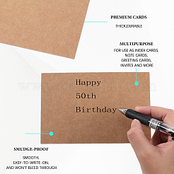 Blank Paper Card&nbsp;DIY-WH20058-03B