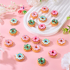 40Pcs Opaque Resin Pendants&nbsp;CRES-TA0001-77