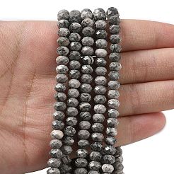 Natural Map Stone/Picasso Stone/Picasso Jasper Bead Strands&nbsp;G-D344-A18