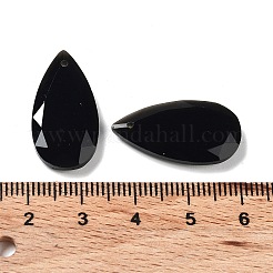 Natural Obsidian Faceted Pendants&nbsp;X-G-D082-01C