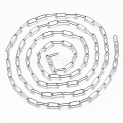 Tarnish Resistant 304 Stainless Steel Paperclip Chains&nbsp;CHS-S006-JN957-1