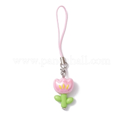 Flower Acrylic Mobile Straps&nbsp;HJEW-JM01883