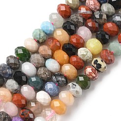 Natural Mixed Gemstone Beads Strands&nbsp;G-A280-B01-01