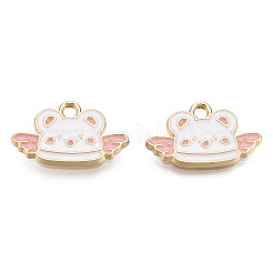 Alloy Enamel Pendants&nbsp;PALLOY-N170-034C-NR