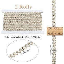 Polyester Wavy Ribbons&nbsp;OCOR-WH0085-29C