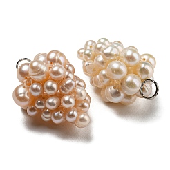 Natural Cultured Freshwater Pearl Pendants&nbsp;PEAR-H018