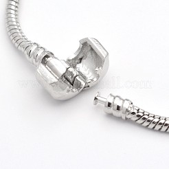 Wing Alloy European Style Beads Bracelets&nbsp;BJEW-P049-20A