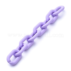 Handmade Acrylic Cable Chains&nbsp;AJEW-JB00630-06