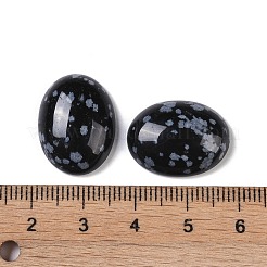 Natural Snowflake Obsidian Cabochons&nbsp;G-B080-01A-23