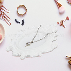 Gesso Jewelry Plate&nbsp;AJEW-WH0314-101