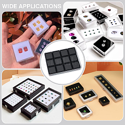 Rectangle Plastic Organizer Lid Boxes&nbsp;CON-WH0085-135B