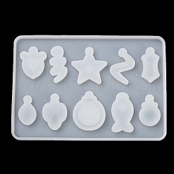 Geometrical Shape DIY Pendant Silicone Molds&nbsp;LS-DIY-E070-01B