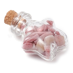3Pcs Glass Wishing Bottle Decorations&nbsp;PALLOY-JF03092