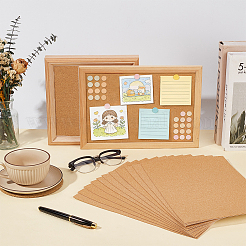 20Pcs Cork Insulation Sheets&nbsp;DIY-BC0017-73