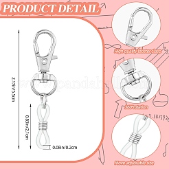 Silicone Pen Holder Clip&nbsp;HJEW-SW00113-01