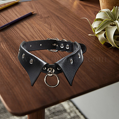 PU Leather Collar Choker Necklaces for Women&nbsp;NJEW-CL0001-23A