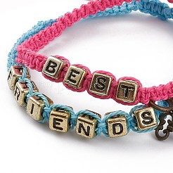 Best Friend Friendship Bracelets Sets&nbsp;BJEW-JB05845-03