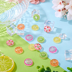 15Pcs Transparent Resin Cabochons&nbsp;CRES-TA0001-66