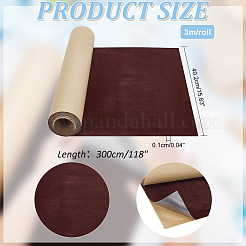 Self Adhesive Velvet Flocking Fabric&nbsp;FIND-WH0418-91C