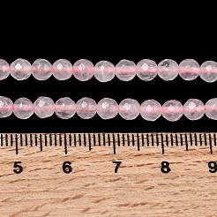 Natural Rose Quartz Gemstone Beads&nbsp;GSF4mmC034