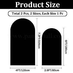 2Pcs 2 Styles Polyester Wedding Arch Cover Cloth&nbsp;FEPA-CN0001-02C