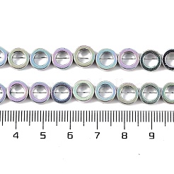 Baking Painting Synthetic Non-magnetic Hematite Beads Strands&nbsp;G-A234-H03-01B