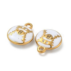 Ion Plating(IP) 304 Stainless Steel Pendants&nbsp;STAS-R008-07G-01