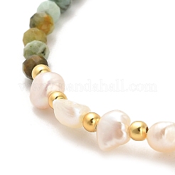 Natural Turquoise Bead Bracelets&nbsp;BJEW-E098-12G