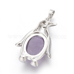Natural Amethyst Pendants&nbsp;G-L512-A07