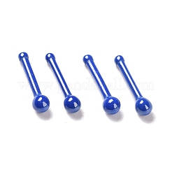 Hypoallergenic Bioceramics Zirconia Ceramic Round Ball Nose Bone Rings&nbsp;AJEW-Z014-03A