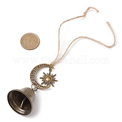 Iron Bell Pendant Decoration&nbsp;HJEW-JM02232