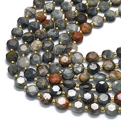 Natural Eagle Eye Stone Beads Strands&nbsp;G-C116-A153-01
