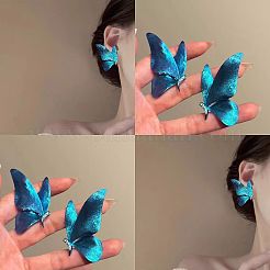 Alloy Rhinestone Stud Earrings for Women&nbsp;WG9B8C0-01