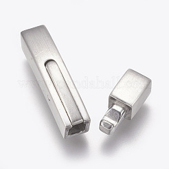 304 Stainless Steel Bayonet Clasps&nbsp;STAS-O114-046MP-A