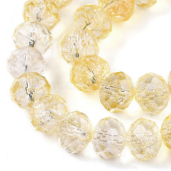Transparent Glass Beads Strands&nbsp;GLAA-T023-4mm-A17