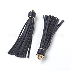 PU Leather Cord Tassel Big Pendants&nbsp;IFIN-F149-I03