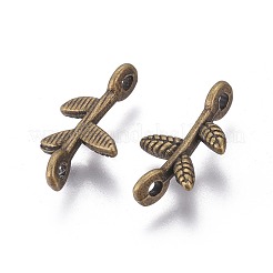 Tibetan Style Links Connectors&nbsp;LS-MLF0801Y