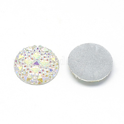 Resin Cabochons&nbsp;CRES-Q192-20mm-10AB