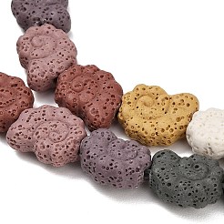 Natural Lava Rock Beads Strands&nbsp;G-G347-01A