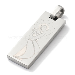 304 Stainless Steel Pendants&nbsp;STAS-Z098-38P