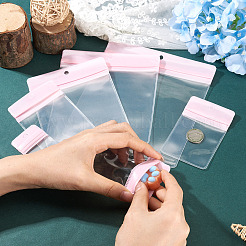 70Pcs 6 Styles Rectangle Transparence EVA Zip Top Gift Bags&nbsp;OPP-TA0001-25B