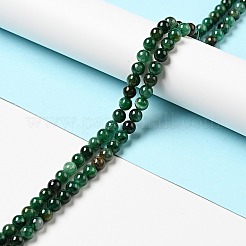 Natural Fuchsite Beads Strands&nbsp;G-SZ0001-29A