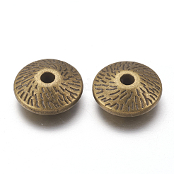 Tibetan Silver Spacer Beads&nbsp;MLFH10251Y-NF