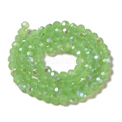 Imitation Jade Glass Beads Strands&nbsp;LS-EGLA-A035-J6mm-L01