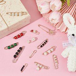 1 Set Resin Beaded Brooch&nbsp;JEWB-AR0001-14