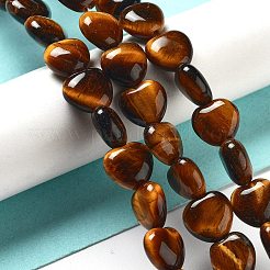 Natural Tiger Eye Beads Strands&nbsp;G-P528-C02-01