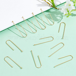 20Pcs Brass Ear Wire&nbsp;KK-ME0001-33